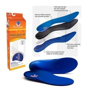 Powerstep Pinnacle Full Length Orthotic Shoe Insoles